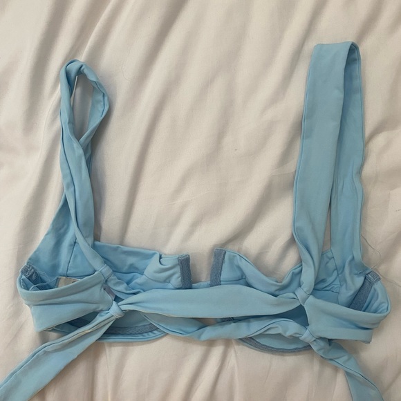 L Space Sky Blue Camellia Top and Bottom - Picture 6 of 6